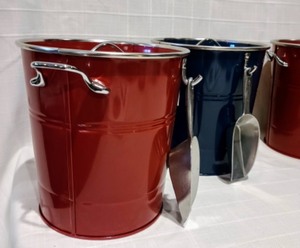 lot 72 image: Pottery Barn Ice Buckets