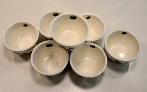 lot 368 image: Seven Small Decorative Serving Bowls