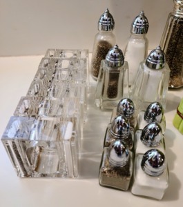 lot 388 image: Variety of Salt and Pepper Shakers