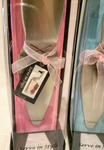 lot 343 image: Adorable High Heel Shoe Cake Servers