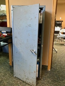Metal Cabinet  Contents