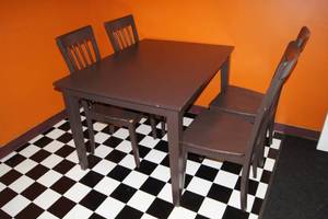 Kitchen Table with Chairs