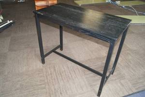 Tall Wood Table