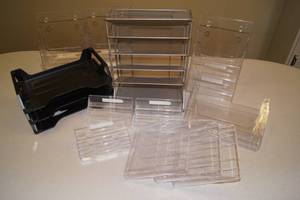 Desktop and Wall Mount File Organizers