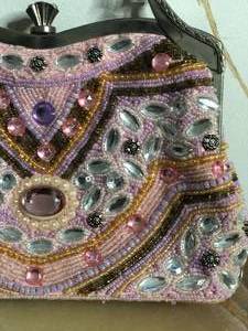 Vintage Beaded Victorian Purse
