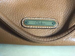 Cole Haan Camel Leather Purse