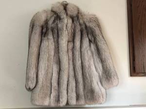 Vintage Norwegian Fox Fur Coat