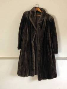Vintage Brown Mink Coat