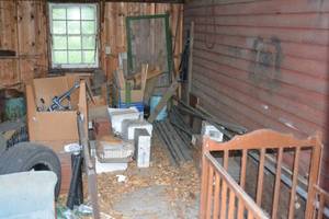 Pole Barn 1 - left room  bulk items observed