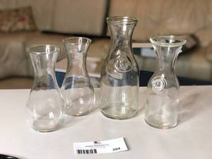 lot 204 image: Vintage Wine Carafe Set