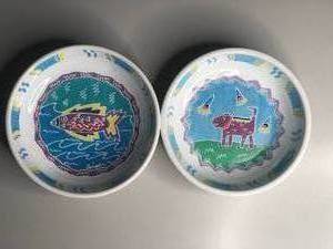lot 166 image: Chaleur Judith Geiger 1987 Bowls