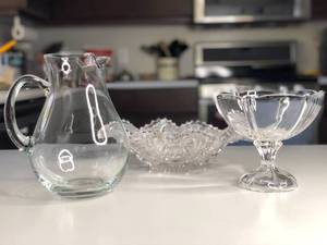 lot 175 image: Crystal Glass Set