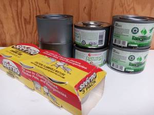 lot 318 image: Catering Supplies-9 Sterno Cans