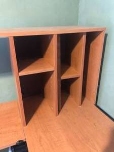 lot 130 image: L-Shaped 50 Computer Desk