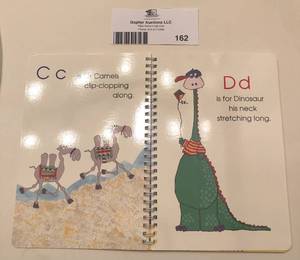 lot 162 image: Z is For Zebra Book and Framed Limited Edition Print
