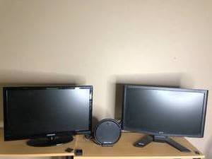 lot 259 image: Samsung Monitor & Acer Monitor