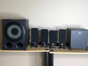 lot 257 image: Cyber Acoustics Speaker System 6pcs