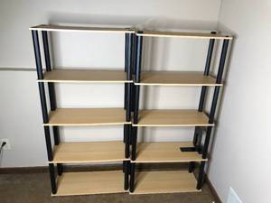 lot 30 image: Wooden Shelves