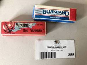 lot 355 image: Vintage Harmonicas