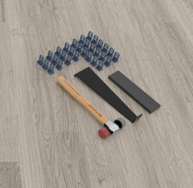Lifeproof Pro Installation Kit for Vinyl, Laminate and Hardwood Flooring | Uranium Street Location: Flooring, Tiles, Carpeting and Flooring Tools, Flooring Molding, Vacuums, Closets Shelves and Drawers ...etc. | K-BID