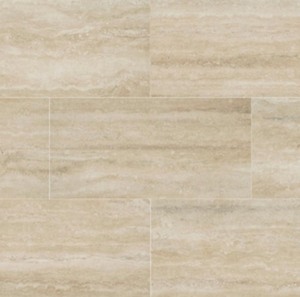 lot 9 image: ELIANE Delray Beige 8 in. x 12 in. Ceramic Wall Tile (16.15 sq. ft.  case)