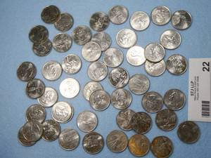Full set of state quarters for all 50 states
