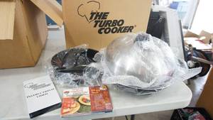 lot 76 image: New The Turbo Cooker