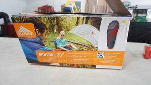 lot 78 image: New Kelty Synthetic Mummy Sleeping Bag
