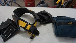 lot 89 image: Stanley Work Belt  CLC Tool Bag