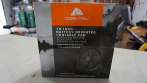 lot 92 image: New Ozark Trail 10 Battery Operated Portable Fan