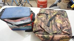 lot 104 image: Earnhardt Jr. #8 Cooler Bag  Mesquite Ridge Camo Backpack Cooler