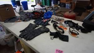 lot 156 image: Misc. Motorcycle Apparel