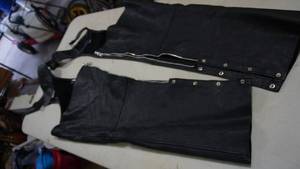 lot 162 image: Wilsons Leather Motorcycle Chaps