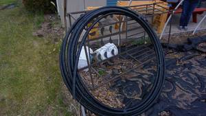 lot 174 image: Black GardenLawn Hose