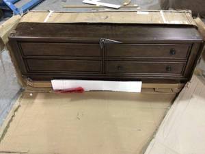 Lot with  Adinton Dining Server &  Ashley Furniture Jorstad Dresser slight damage (see all pictures)