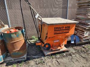 lot 27 image: Grout Hog Hydraulic Grout Delivery ...