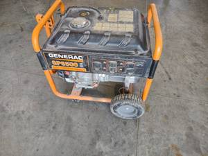 lot 183 image: Generac GP6500 Generator, 120240 V...