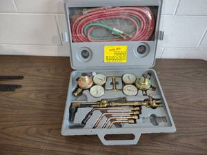 lot 199 image: OxyAcetylene Torch Set...