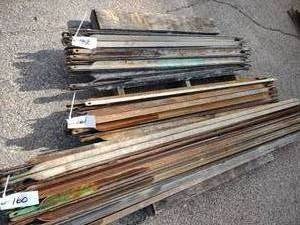 lot 161 image: (8) 40 Scaffold Cross Braces...