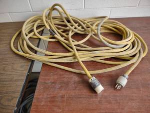lot 256 image: 120 v Extension Cord with Twistlock...