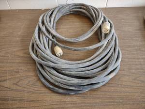 lot 257 image: 120 v Extension Cord with Twistlock...