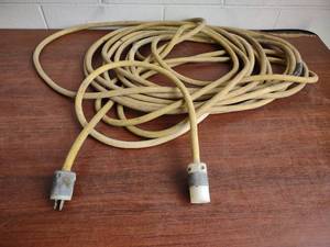 lot 258 image: 120 v Extension Cord with Twistlock...