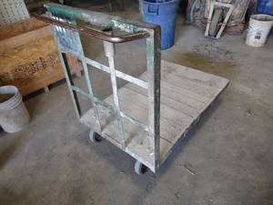 lot 328 image: Flatbed Cart, 32x48...