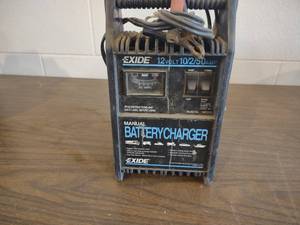 lot 355 image: Exide 12 Volt 50 Amp Battery Charge...