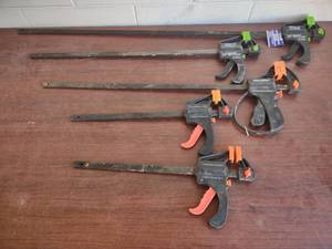 lot 359 image: (5) Bar Clamps...