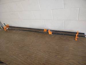 lot 360 image: (2) 6 Pipe Clamps...