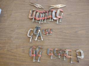 lot 363 image: Assorted Clamps & Pliers...