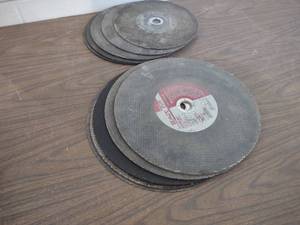 lot 371 image: Assorted 14 Abrasive Wheels...