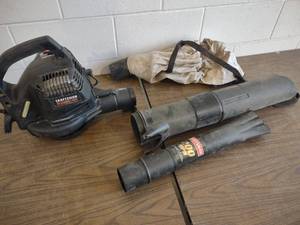 lot 394 image: Craftsman BlowerVac, Has Compressi...