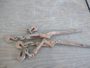 lot 408 image: (2) Chain Binders...